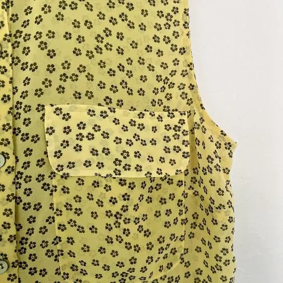 CAbi 5348 Viola Daisy Blouse Medium - Picture 3 of 5